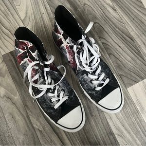 Converse Chuck Taylor All Star High Top Union Jack Black 🇬🇧 Mens 10.5